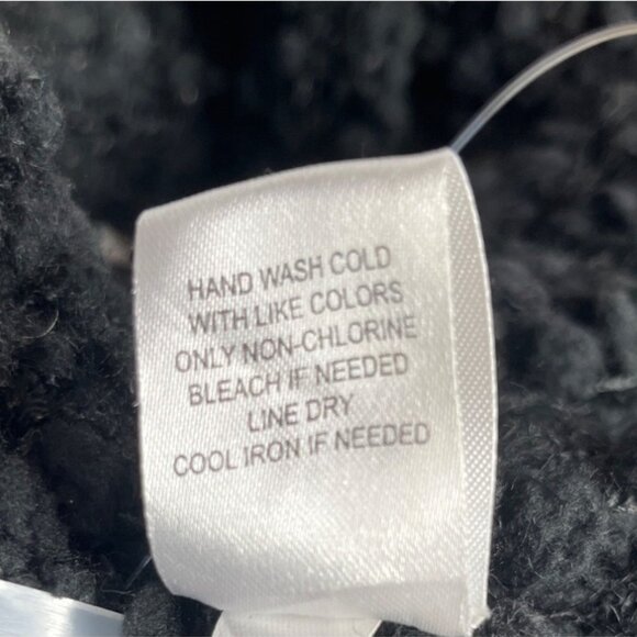 Merona Infinity Scarf Black OS New Chunky Knit Sparkles - Picture 4 of 6